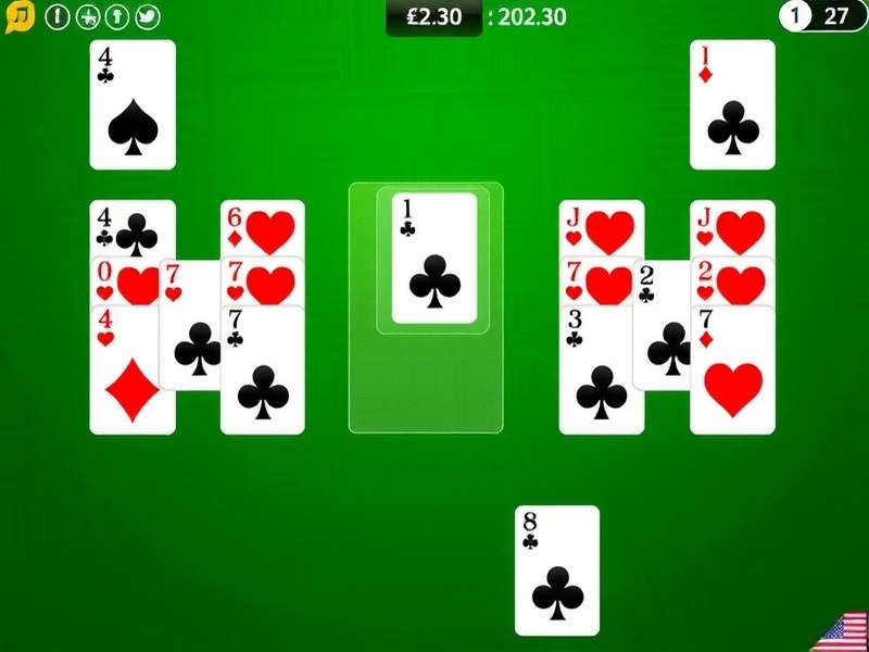 Strategic FreeCell game layout on a digital device with Indian cultural motifs in background