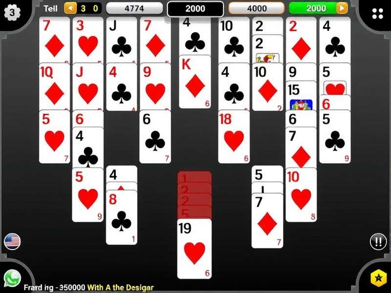 Jeu Freecell – FreeCell Solitaire game interface showcase
