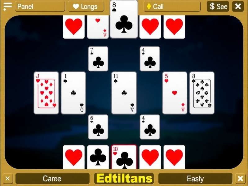 Freecell Msn game interface showing cards laid out on a green felt table with the iconic FreeCell layout