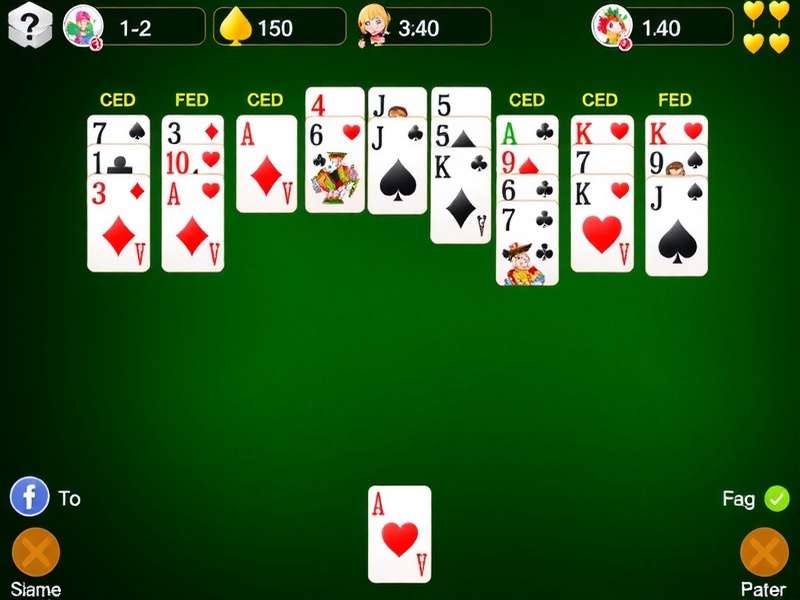 Indian player enjoying Freecell Online Full Screen on a large monitor with traditional card deck